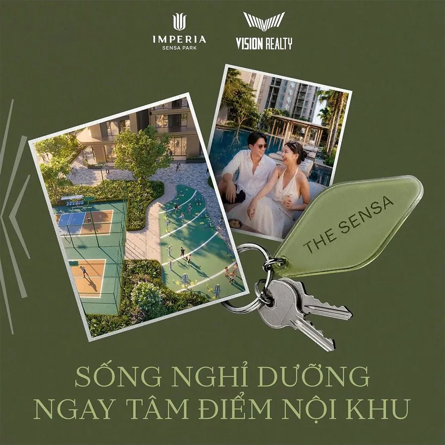 Đặc quyền nội khu Imperia Sensa Park