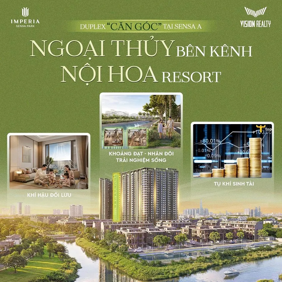Duplex căn góc trục 18 Sensa A